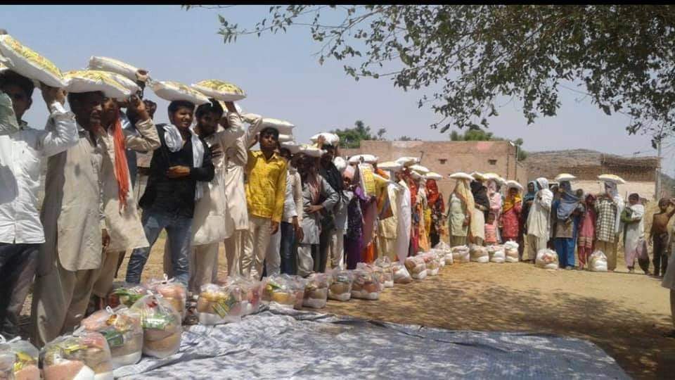 Free Distribution of Ration Kit